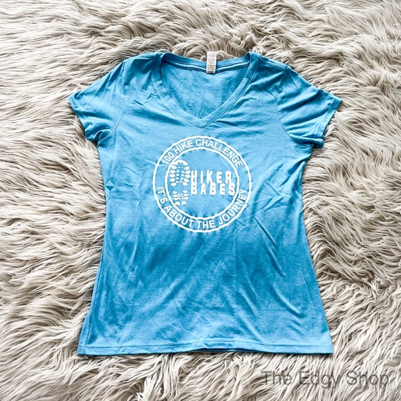 District Tops - Hiker Babes | 100 Hike Challenge T-Shirt